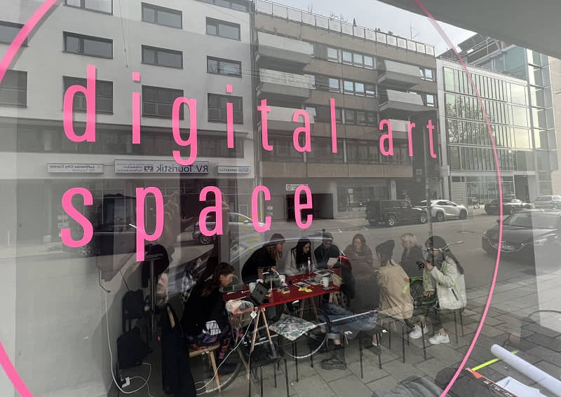 digital art space